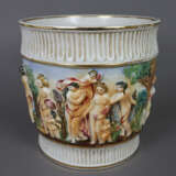 Cachepot / Blumenübertopf - G.B.R. Capodimonte, It… - фото 1