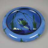 Schale - Watcombe, England, Keramik, blau glasiert… - фото 1