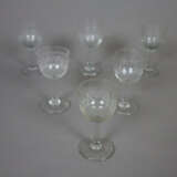 Satz von sechs Likörgläsern - Frankreich um 1930, … - Foto 1