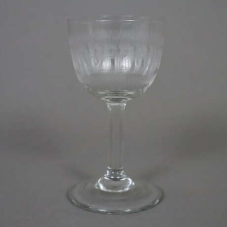 Satz von sechs Likörgläsern - Frankreich um 1930, … - Foto 2