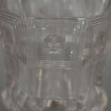 Fußbecher - Böhmen um 1900, farbloses Glas, konisc… - Foto 2