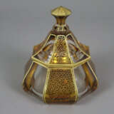 Deckeldose - Böhmen, Bleikristall, 8-fach facettie… - Foto 1