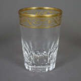 Fünf prunkvolle Goldrandgläser - Josephinenhütte 2… - Foto 2