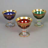 Drei Sektschalen - Interglass Italien, ARTE ITALIC… - photo 1