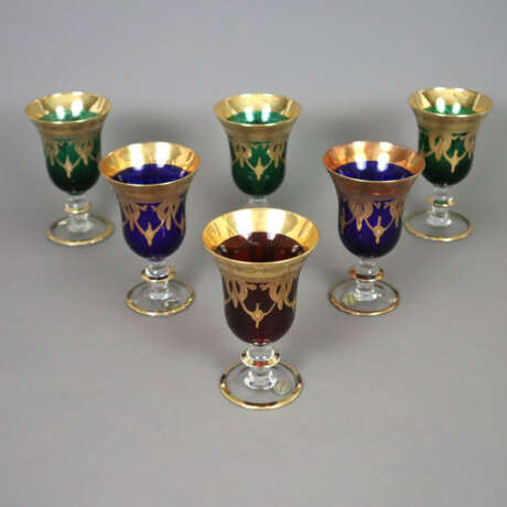 Sechs Weingläser - Interglass Italien, ARTE ITALIC… - Foto 1 Sechs Weingläser - Interglass Italien, ARTE ITALIC… - Foto 1