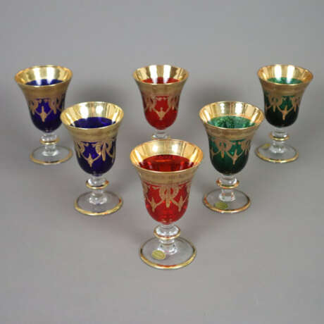 Sechs Weingläser - Interglass Italien, ARTE ITALIC… - Foto 1 Sechs Weingläser - Interglass Italien, ARTE ITALIC… - Foto 1