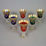 Sechs Weingläser - Interglass Italien, ARTE ITALIC… - photo 1