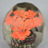 Paperweight - 20. Jh., leicht getönter Glaskorpus,… - Foto 2