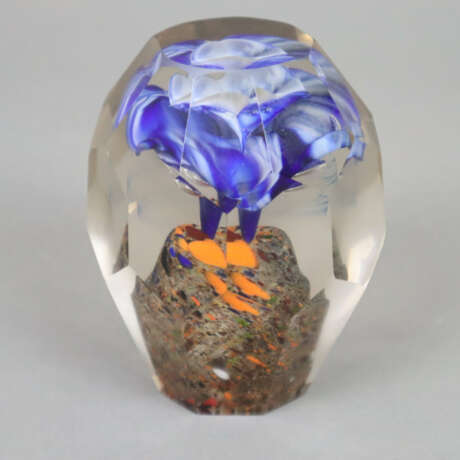 Paperweight - 20. Jh., leicht getönter Glaskorpus,… - Foto 1