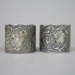 Ein Paar Serviettenringe - Gorham, USA, 19.Jh., St…