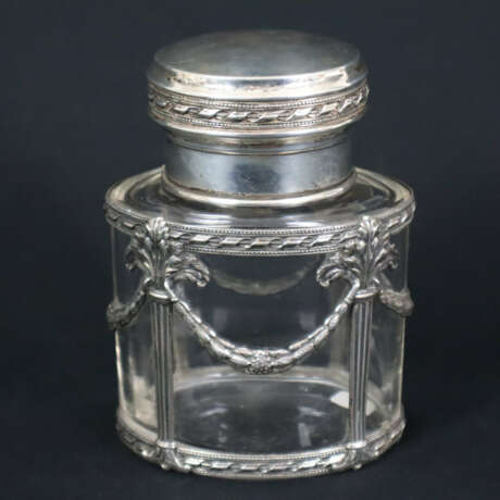 Teedose mit Silbermontur - Weinrack und Schmidt, H… - photo 1 Teedose mit Silbermontur - Weinrack und Schmidt, H… - photo 1