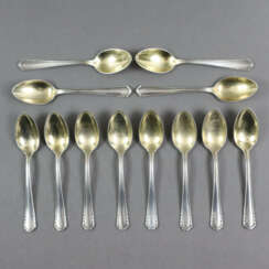 Satz von zwölf Mokkalöffeln - Bruckmann&Söhne, Hei…