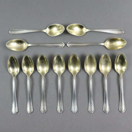 Satz von zwölf Mokkalöffeln - Bruckmann&Söhne, Hei… - Foto 1 Satz von zwölf Mokkalöffeln - Bruckmann&Söhne, Hei… - Foto 1