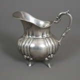 Sahnegießer im Barockstil - 800er Silber, deutsch,… - фото 1