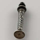 Filigranes Petschaft - Silber, zum linsenförmigen … - Foto 2