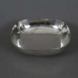 Silberschale - deutsch, unterseitig gepunzt „Halbm… - Foto 1