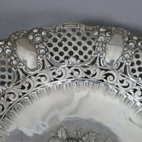 Zierschale - Silber 830/000, Punze auf Randunterse… - Foto 2