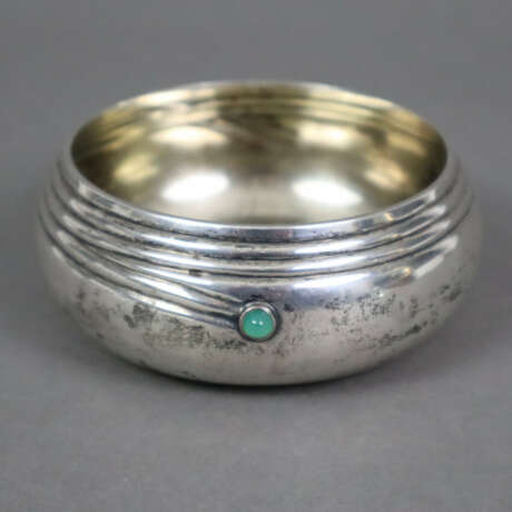 Silberschälchen - 800er Silber, runder Korpus mit … - Foto 1