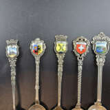 10 Andenkenlöffel - 800/835/915er Silber, gepunzt,… - фото 2