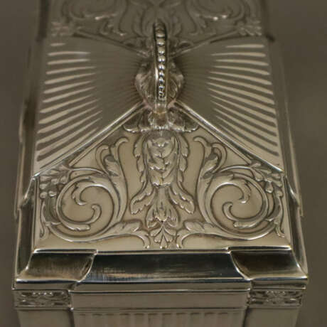 Schatulle - WMF, Metall versilbert, rechteckige Fo… - photo 2 Schatulle - WMF, Metall versilbert, rechteckige Fo… - photo 2