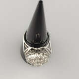 Prunkvoller 18K-Cocktailring mit Diamanten - Weißg… - фото 2