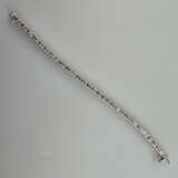 14K-Tennisarmband - Weißgold 585/000, mit 66 natür… - photo 2