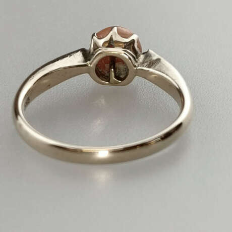 Goldring mit Koralle - Roségold 585/000 (14K), röt… - фото 2 Goldring mit Koralle - Roségold 585/000 (14K), röt… - фото 2