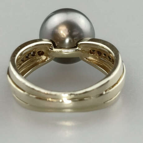 Südsee-Goldring - Gelbgold 585/000 (14K), gepunzt,… - фото 2