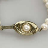 Perlenkette mit Goldverschluss - Zuchtperlenkette … - photo 2