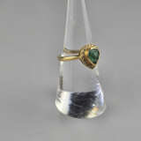 Smaragdring mit Diamanten - Gelbgold 585/000 (14K)… - фото 2