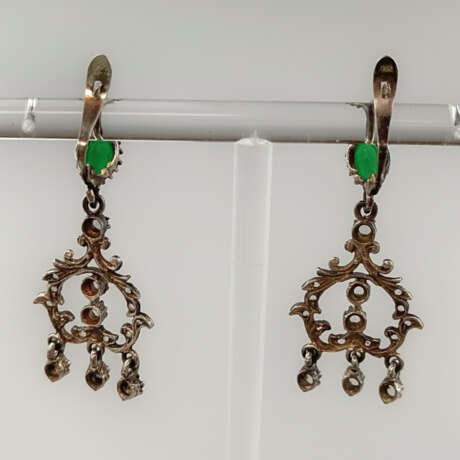 Paar Chandeliers im Rokoko-Stil - Sterling Silber … - фото 2 Paar Chandeliers im Rokoko-Stil - Sterling Silber … - фото 2