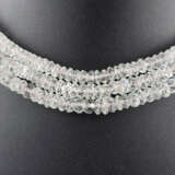 Aquamarin-Collier - dreireihiges Collier aus facet… - photo 2