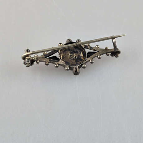 Portraitbrosche - um 1900, 935er Silber, gestempel… - фото 2 Portraitbrosche - um 1900, 935er Silber, gestempel… - фото 2