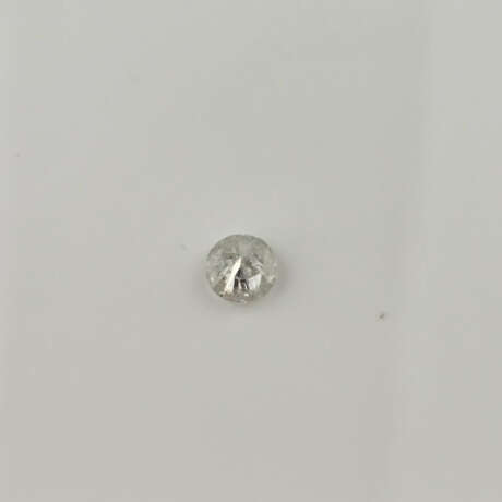 Loser natürlicher Diamant von 1,09 ct. - runder Br… - фото 2