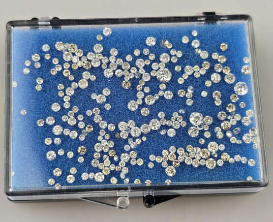 Konvolut lose natürliche Diamanten - ca. 273 Stück… - Foto 1