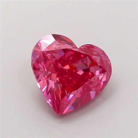 Loser Pink Herz-Diamant von 2,04 ct. mit Lasersign… - фото 1 Loser Pink Herz-Diamant von 2,04 ct. mit Lasersign… - фото 1