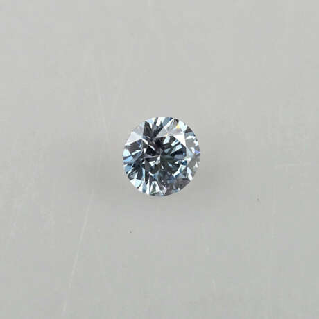 Loser blauer Diamant von 3,56 ct. mit Lasersignatu… - photo 1