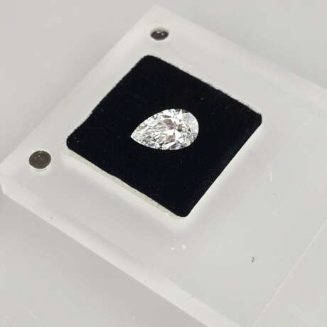Loser Diamant von 2,05 ct. mit Lasersignatur - Lab… - photo 2