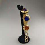 Vintage-Armband - AVON /USA, Metall vergoldet, 5-t… - photo 2