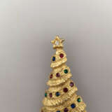 Vintage-"Christmas"-Brosche - USA, Weihnachtsbaum,… - photo 2