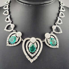 Prunkvolles Vintage-Perlencollier - 1950er Jahre, …