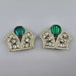 Ein Paar Vintage-Kleiderclips -1940-50er Jahre, US…