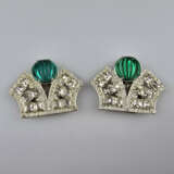 Ein Paar Vintage-Kleiderclips -1940-50er Jahre, US… - photo 1