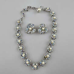 Schillerndes florales Vintage-Schmuckset - BOGOFF …