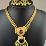 Prunkvolles Vintage-Schmuckset im Indisch-oriental… - фото 1