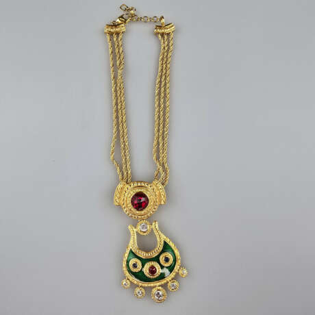 Prunkvolles Vintage-Schmuckset im Indisch-oriental… - фото 2 Prunkvolles Vintage-Schmuckset im Indisch-oriental… - фото 2
