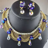 Vintage-Schmuckset - VENDÔME / USA, Metall goldfar… - Foto 1