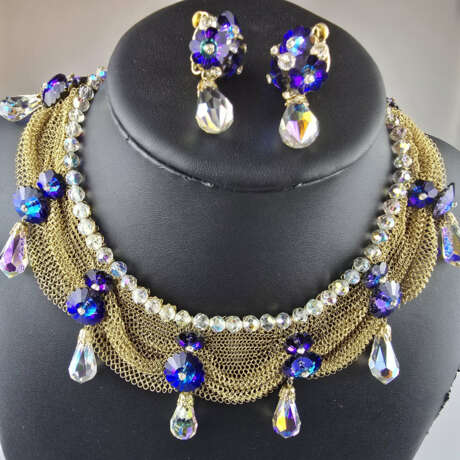 Vintage-Schmuckset - VENDÔME / USA, Metall goldfar… - Foto 1