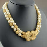 Vintage- Schmuckset - 2-tlg.: zweireihiges Collier… - photo 1