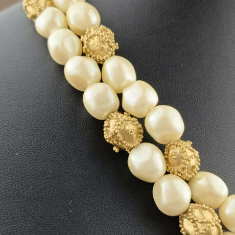 Vintage- Schmuckset - 2-tlg.: zweireihiges Collier… - photo 2 Vintage- Schmuckset - 2-tlg.: zweireihiges Collier… - photo 2